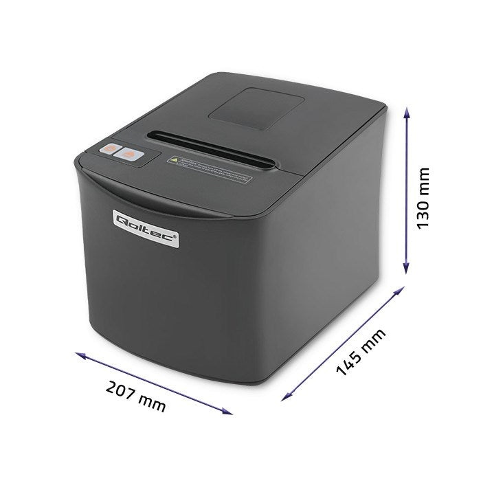Qoltec Receipt Printer Thermal USB