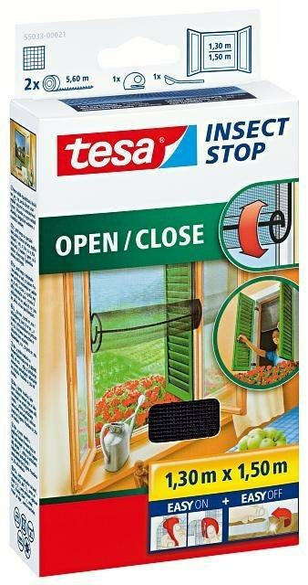 TESA 55033-00021 mosquito net Window Anthracite