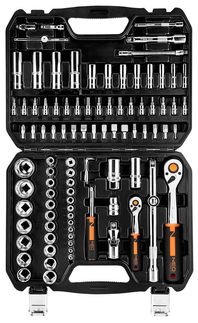 NEO Tools 10-062 Socket Set 94 Pieces