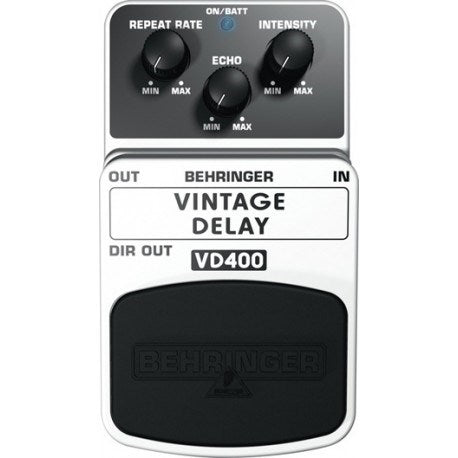 Behringer Effects Pedal 000-50800-00010 VD400 Guitar