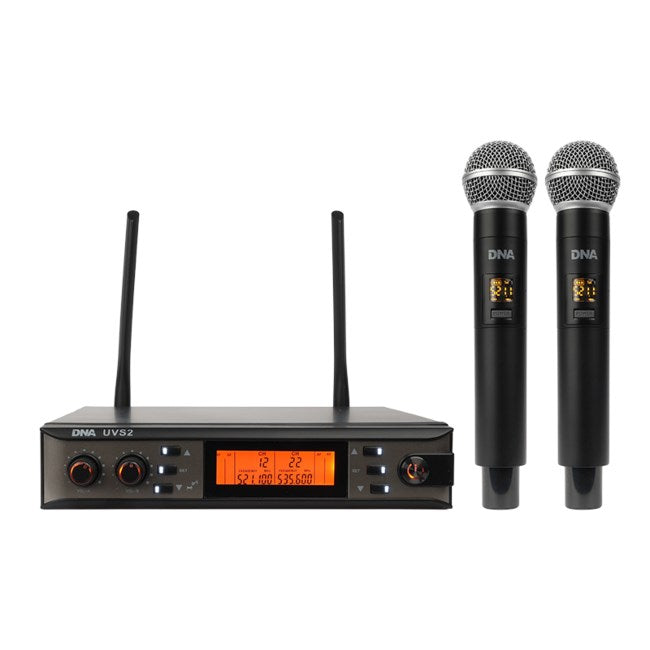 DNA PROFESSIONAL Wireless Microphone Sound System 1400 g 68x396x310mm Model 5908249816763