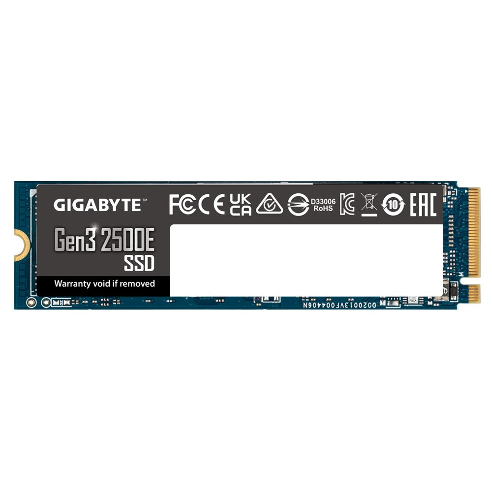 Gigabyte Gen3 2500E - SSD - 1TB - intern - M.2 2280 - PCIe 3.0 x4 (NVMe) (G325E1TB)