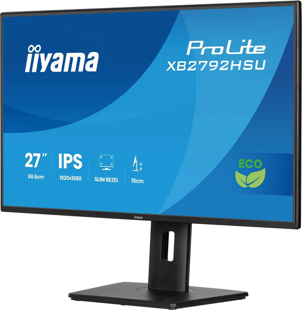 IIYAMA ProLite XB2792HSU-B1 Monitor 27" Full HD 1920x1080 3ms Model 569098