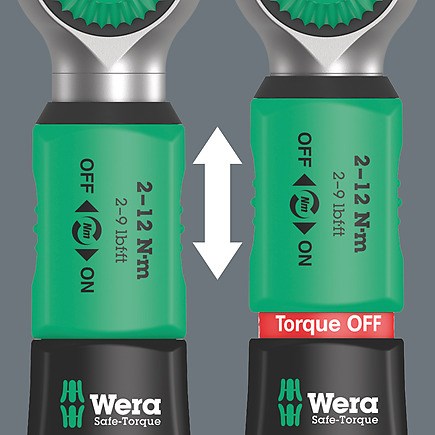 Torque Wrench Safe-Torque A1 1/4' 2-12NM 10pcs