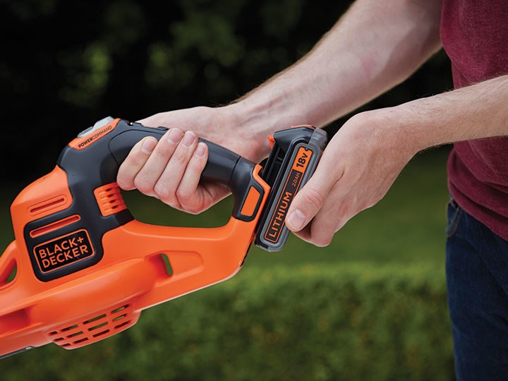 Black & Decker GWC1820PC Cordless Leaf Blower 209 km/h Black Orange 18 V Lithium