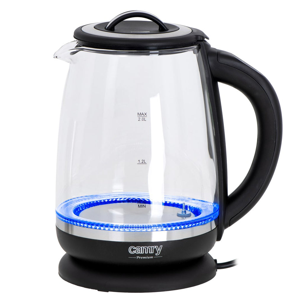 Camry Electric Kettle 1.7L 2000W Black CR 1290