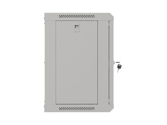 Rack cabinet 19  9U 540x350 grey glass doors