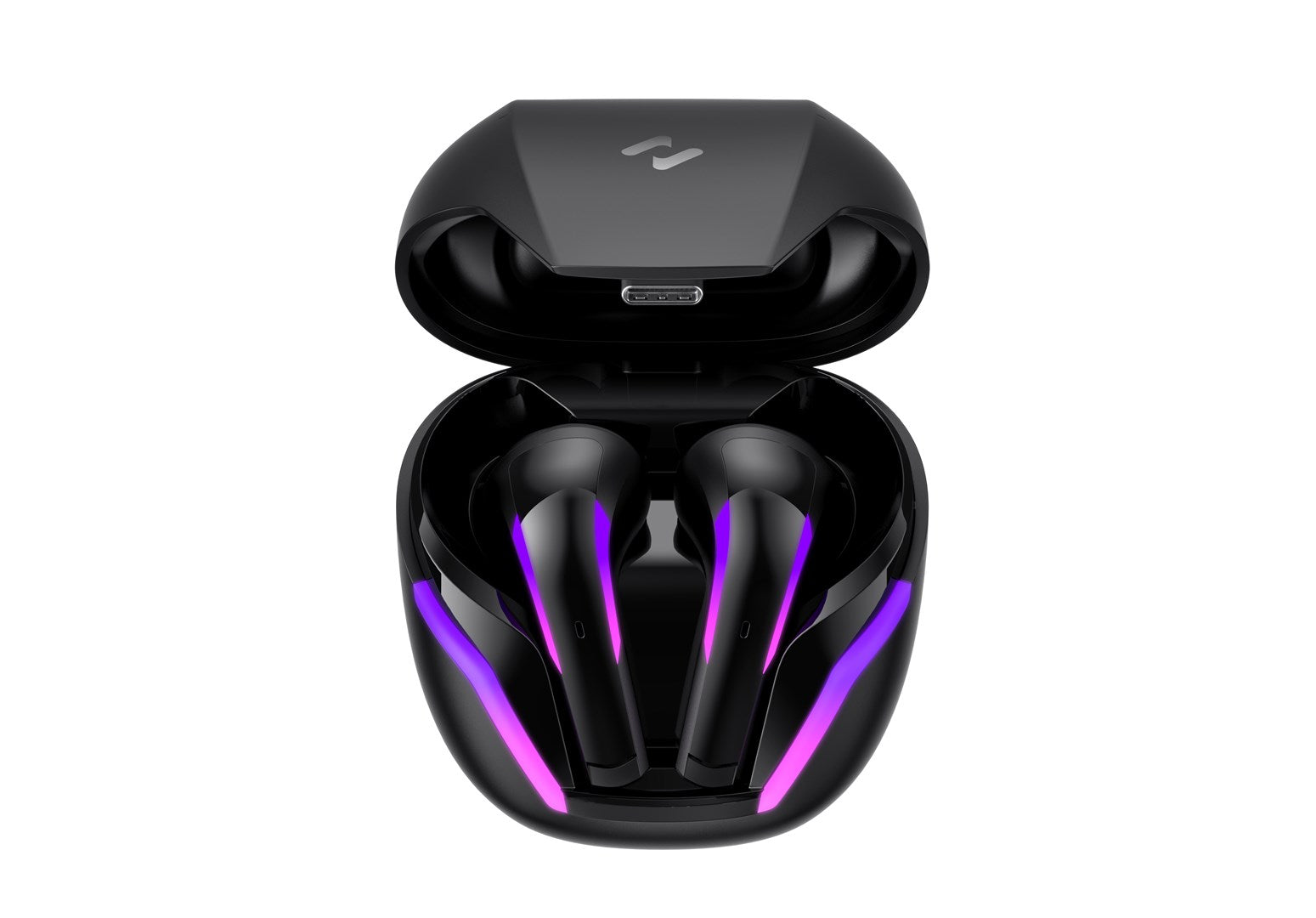 Havit TWS Wireless In-Ear Headphones Black Bluetooth 5.3 RGB Lighting
