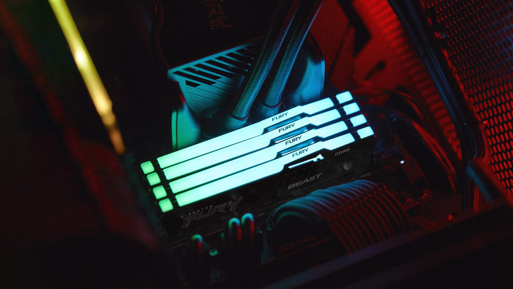 Kingston Technology FURY Beast RGB Memory Module 16 GB 2 x 8 GB DDR5 5600 MHz (KF556C36BBEAK2-16)