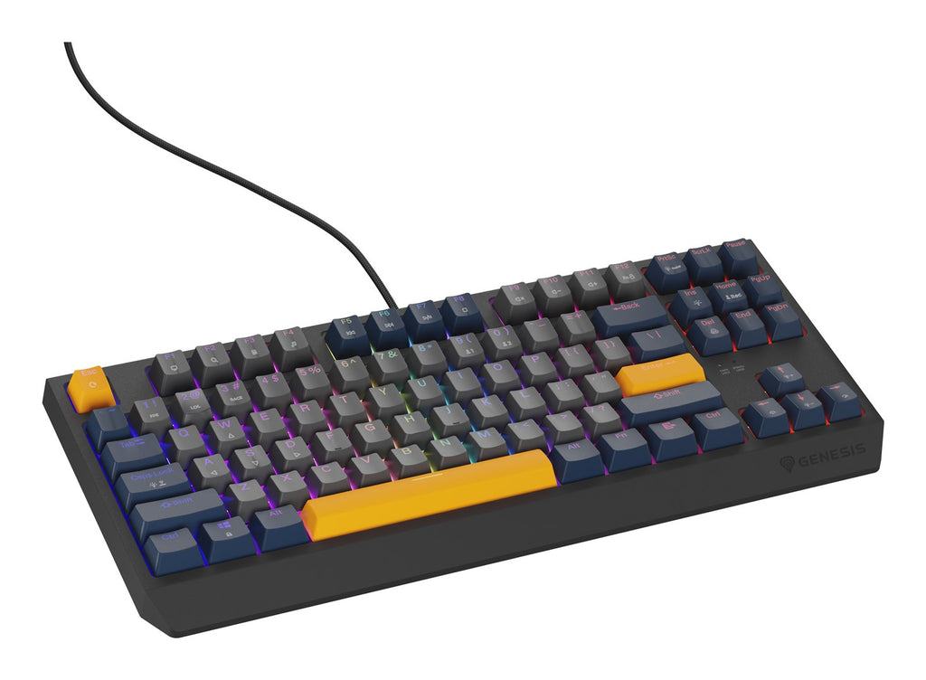 GENESIS Thor 230 TKL Keyboard Gaming USB QWERTY English Blue