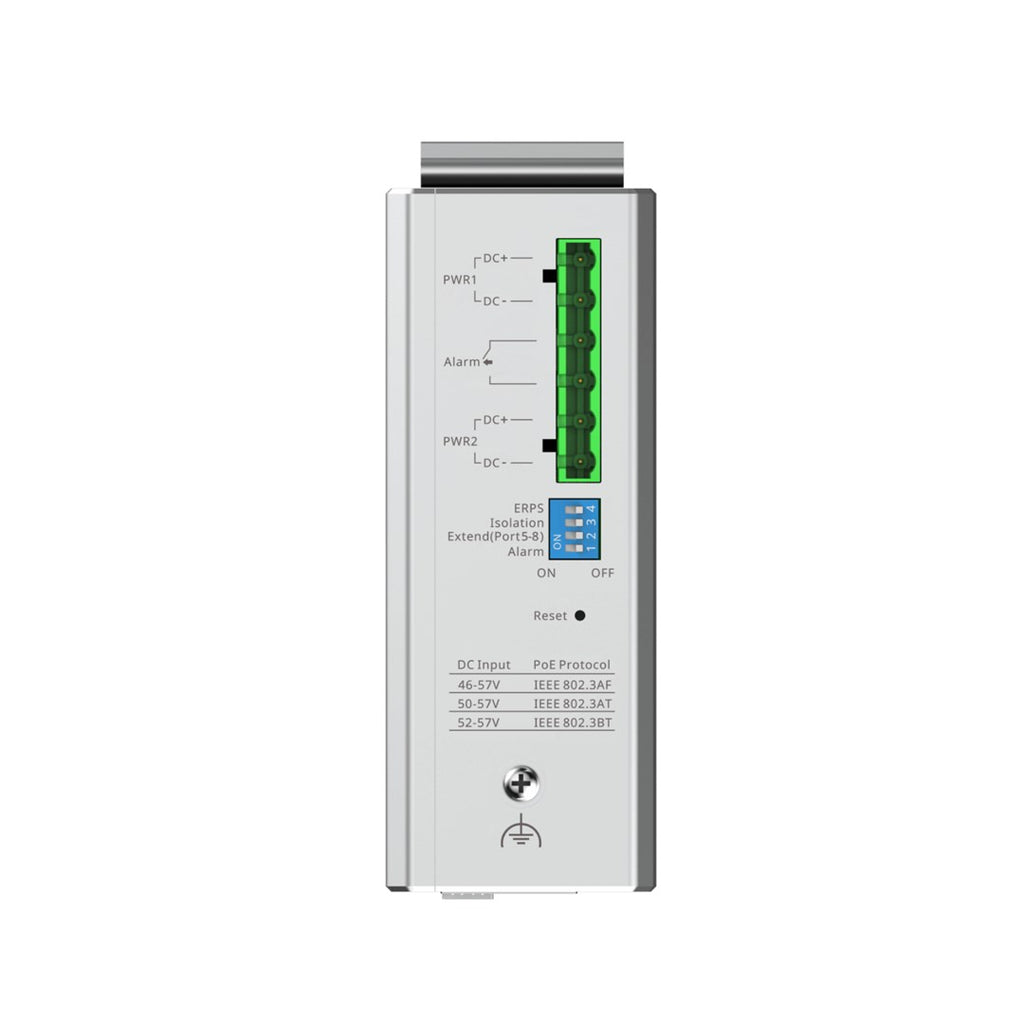 Ruijie Networks RG-NIS2100 Managed L2 Gigabit Ethernet (10/100/1000) Power over Ethernet (PoE) Black  Stainless steel