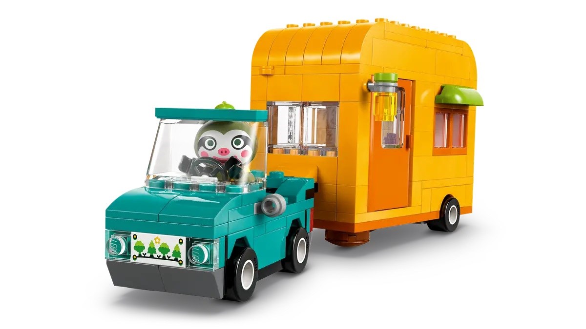 LEGO Animal Crossing Gerd's Caravan & Nursery Building Set with 2 Minifigures (77054)