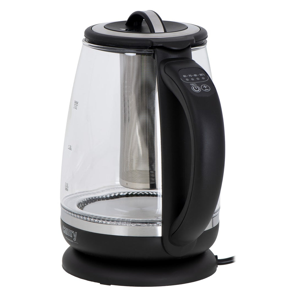 Camry Electric Kettle 1.7L 2000W Black CR 1290