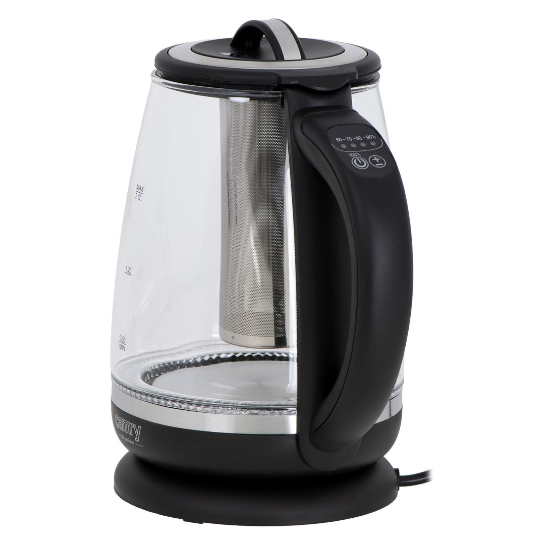 Camry Electric Kettle 1.7L 2000W Black CR 1290