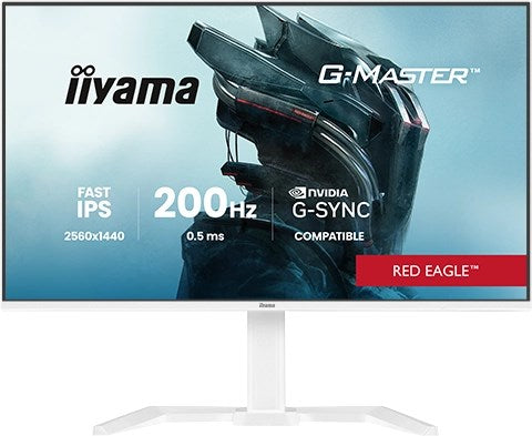 iiyama G-MASTER GB2771QSU-W1 computer monitor 68.6 cm (27 ) 2560 x 1440 pixels Wide Quad HD White