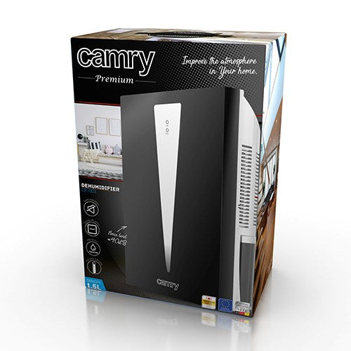 CAMRY CR 7903 Dehumidifier 1.5 L 100 W Black White