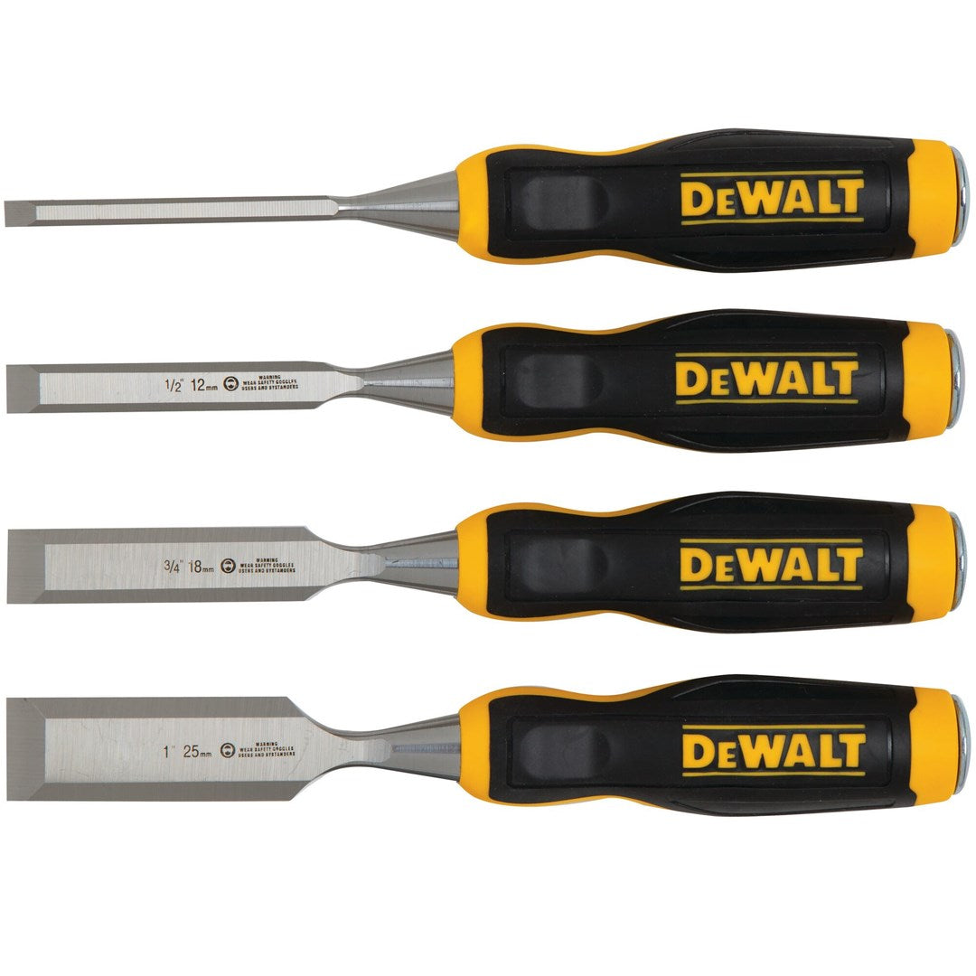 DeWalt Woodworking Chisels Set 649 g 30x190mm 4 pcs Model BD-DWHT0-16063
