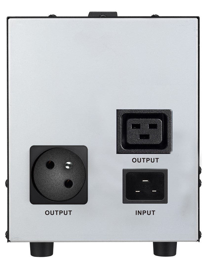 PowerWalker AVR 3000 SIV FR Voltage Regulator 1 AC Outlet 110-280 V Black