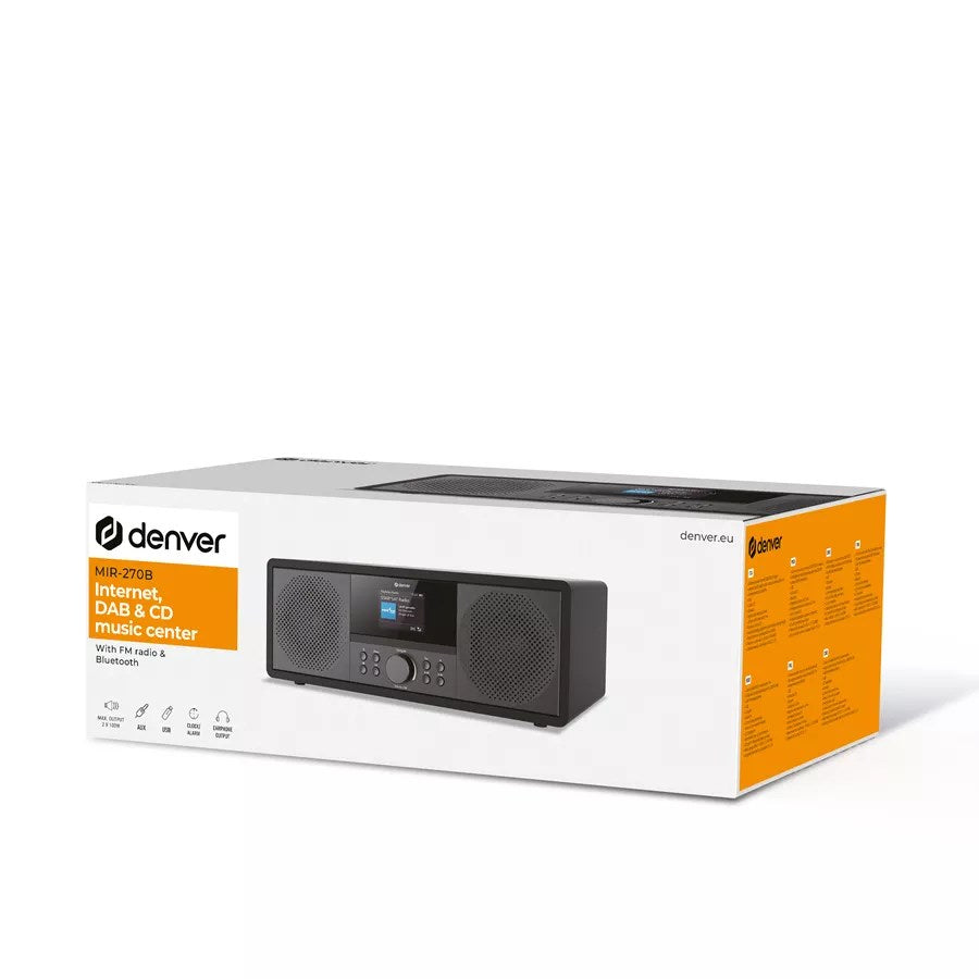 DENVER MIR-270B Internet Radio - Analog & Digital Tuner