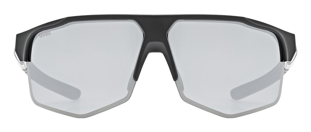 Uvex 5330812216 sports glasses Unisex Semi rimless Black Interchangeable lenses