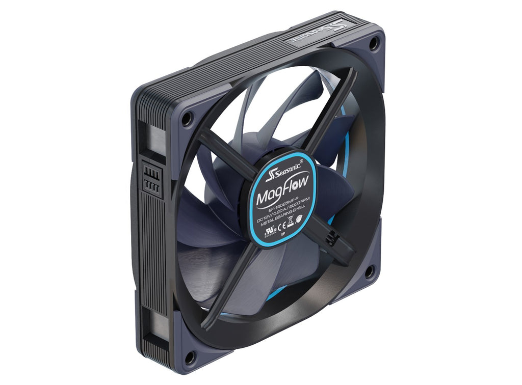 Sea Sonic Seasonic MagFlow 1225 PWM - Gehäuselüfter-Kit - 120 mm (SF-12025MF-P)