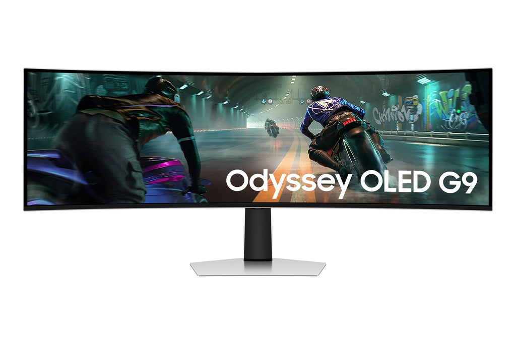 SAMSUNG Curved Gaming Monitor 49" Dual QHD 144Hz OLED - ODYSSEY OLED G9 - G91SD 0.03ms