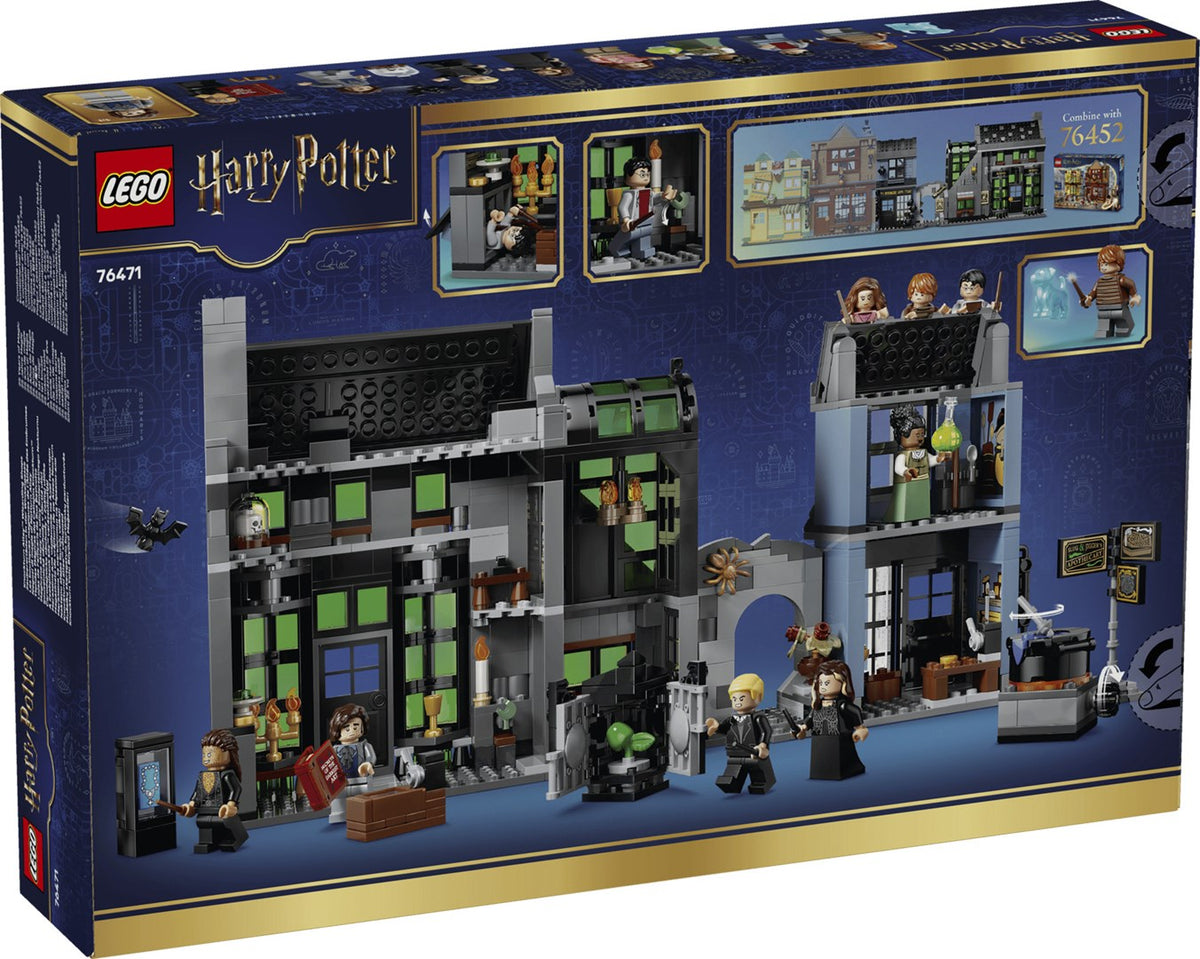 LEGO HARRY POTTER Knockturn Alley Wizarding Shops 788 Elements Ages 8+ Model 76471