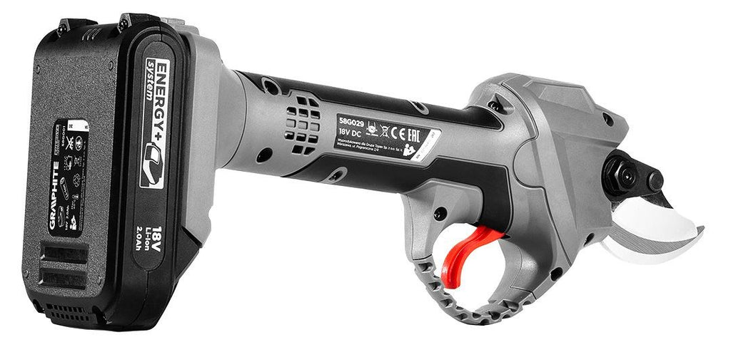 Graphite Energy+ 18V Li-Ion brushless pruner without battery