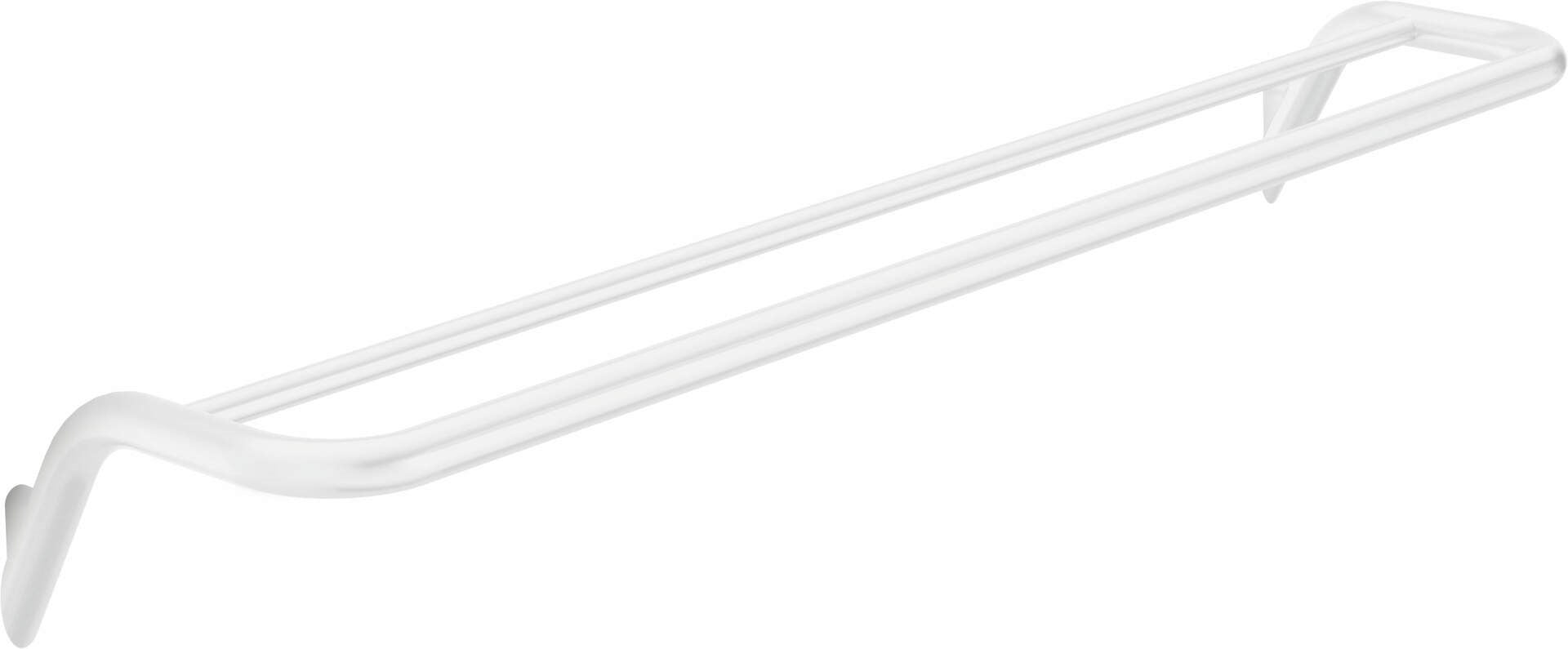 Deante Double Wall-Mounted Towel Rack - Chrome Finish