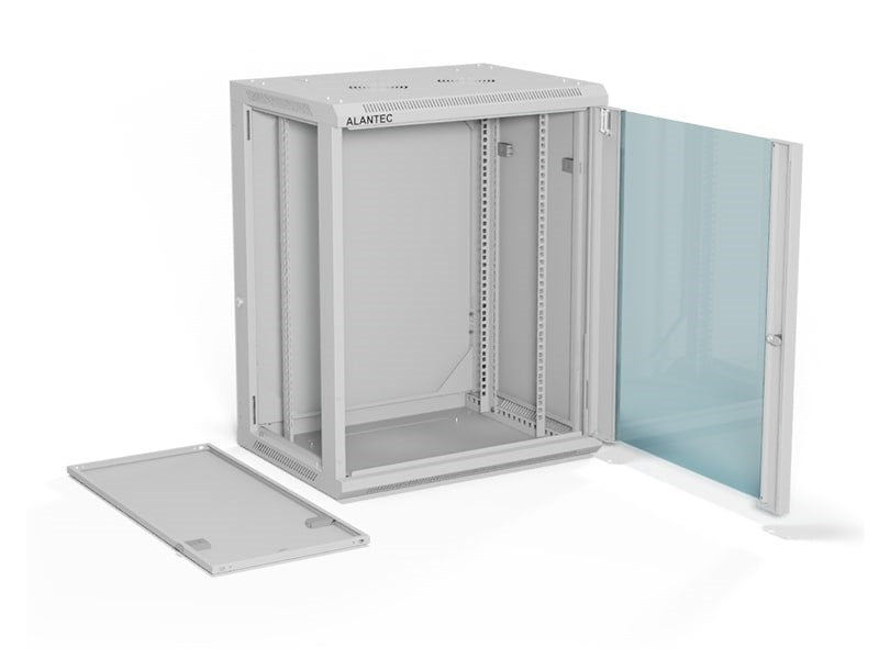 ALANTEC 19  15U 600x450 wall-mounted cabinet  grey