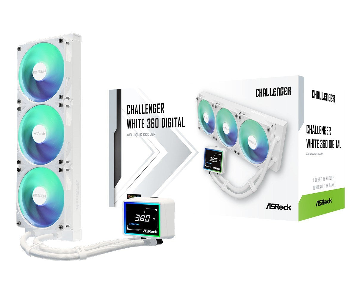 ASRock Challenger White 360 Digital Cooling System