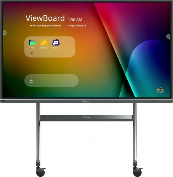 VIEWSONIC Portable Floor Stand for Displays up to 105", Max Weight 120 kg, VB-STND-009