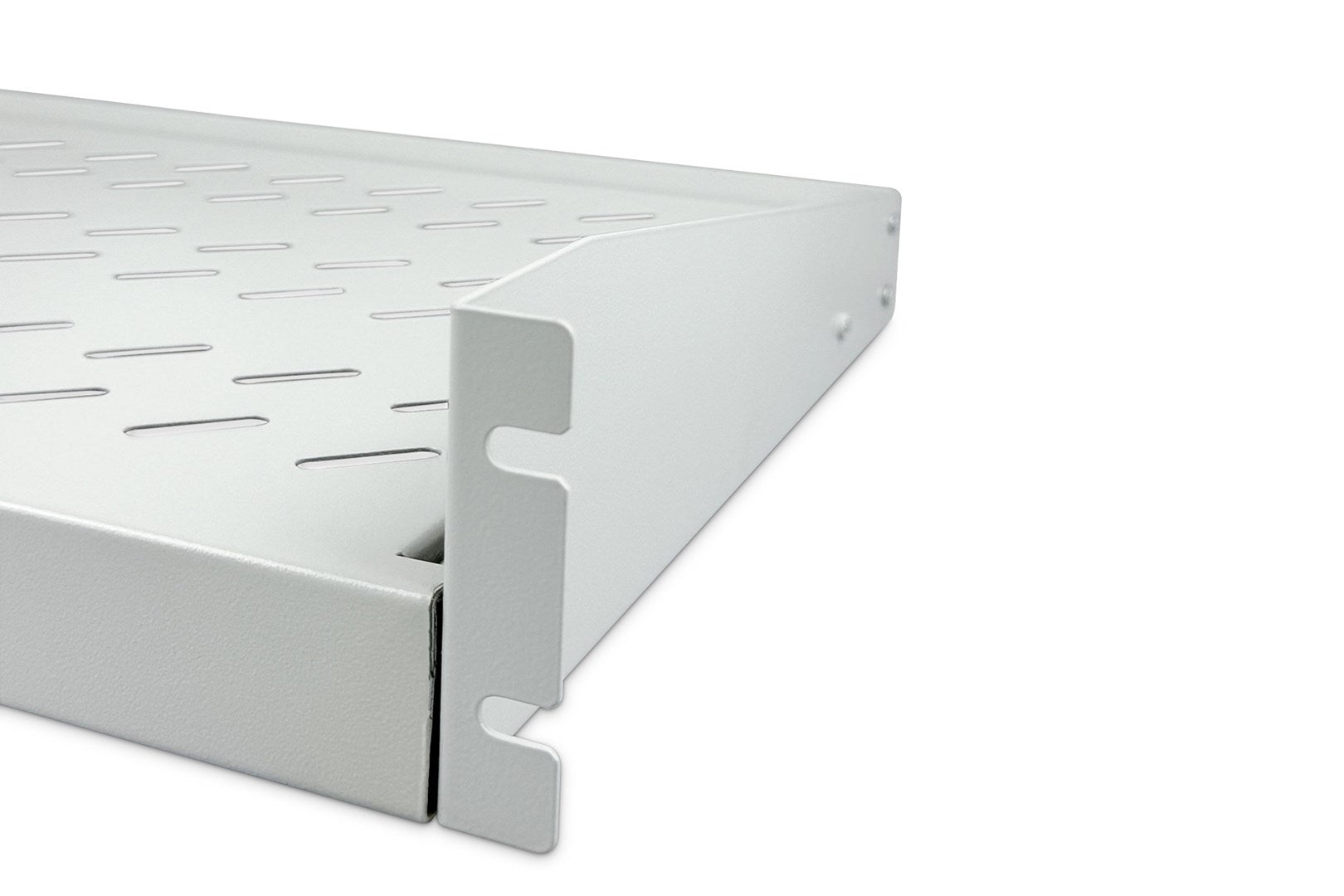 DIGITUS Professional - Rack Shelf - Grey-White RAL 7035 - 2U - 48.3 cm (19")