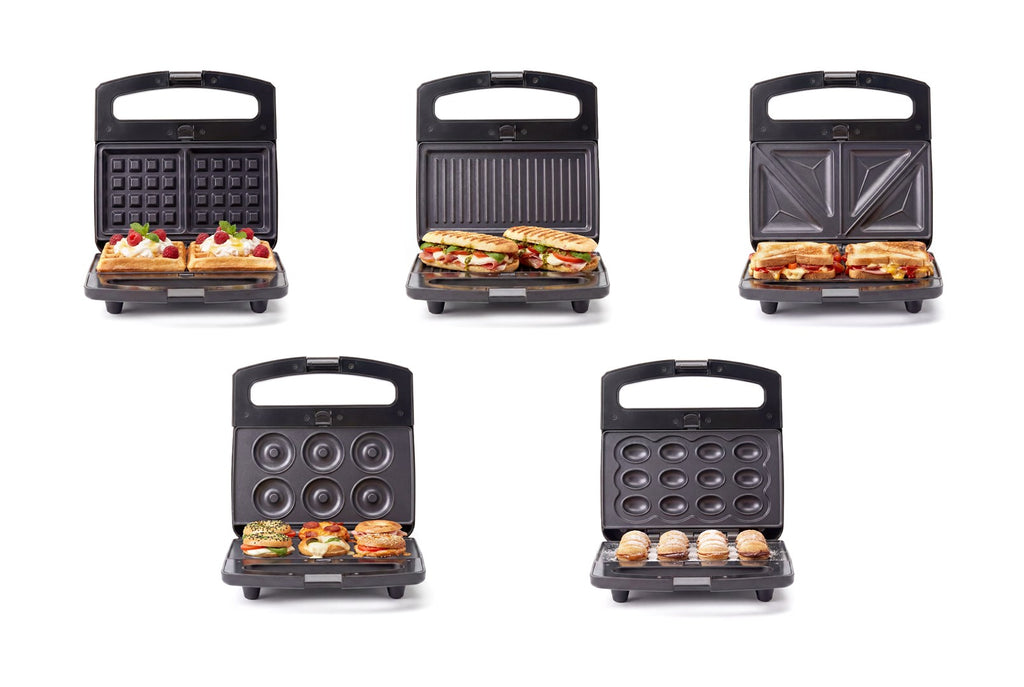 PROMIS 5-in-1 Toaster FORMEA /sandwich  cookies  nuts  waffles  doughnuts  grill/