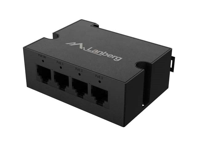 Lanberg DIN Rail Switch 4 Ports 10/100 Mbps Unmanaged DIN-FE4-AT-30W