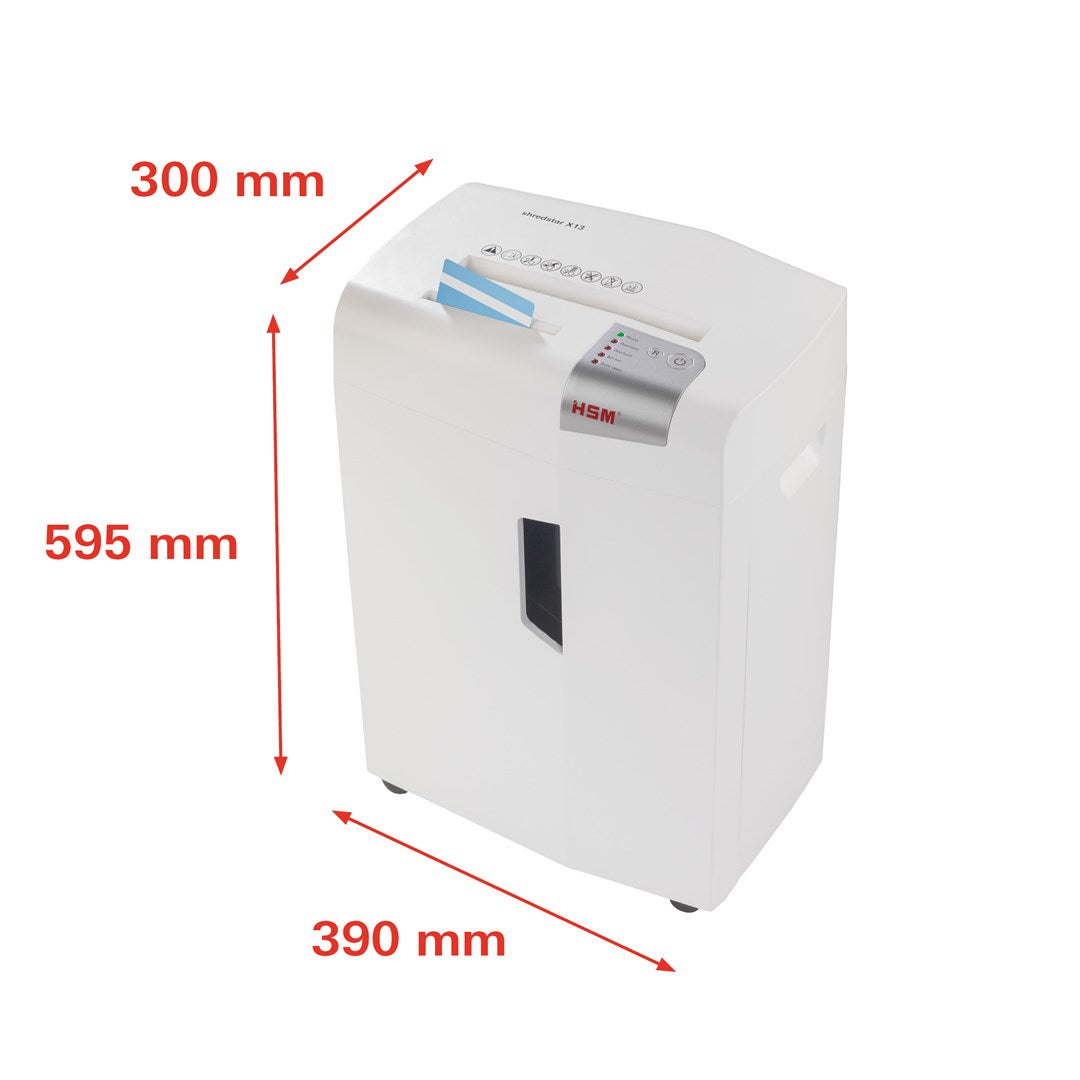 HSM Shredstar X13 Pre-shredder Particle Cut 4x37 mm