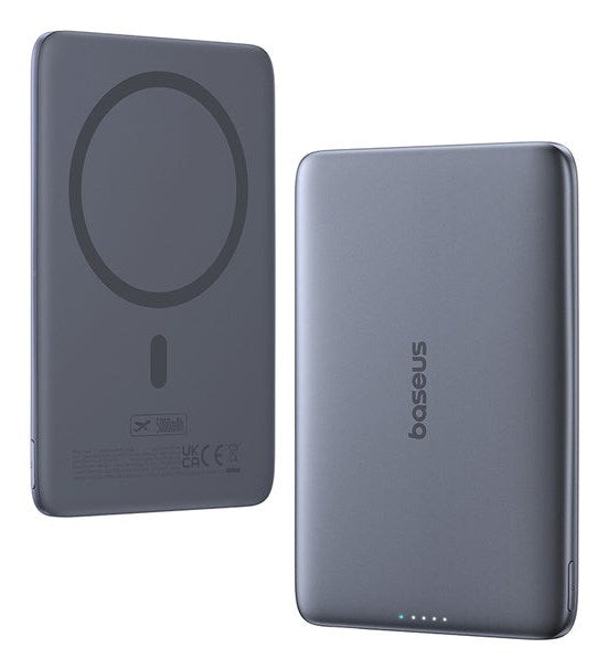 Baseus Powerbank PicoGo Ultra-Slim 5000mAh Wireless Grey