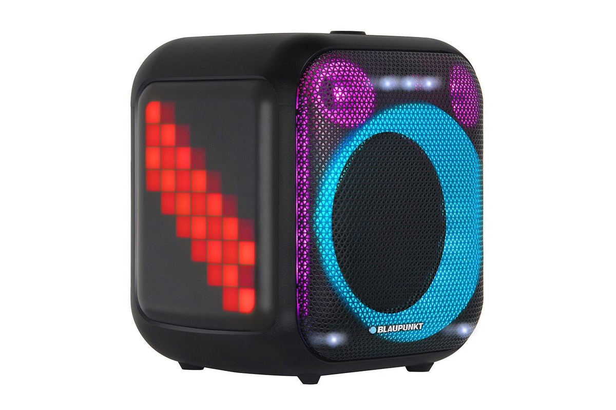 Blaupunkt PB6LED Portable Party Speaker with Bluetooth and LED Lighting