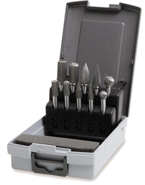 Beta Rotary Carbide Milling Cutters Set 10 Pieces 420 g 310536