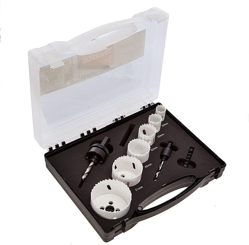MAKITA Holesaw Drill 1000 g Pack of 9 Model D-47139