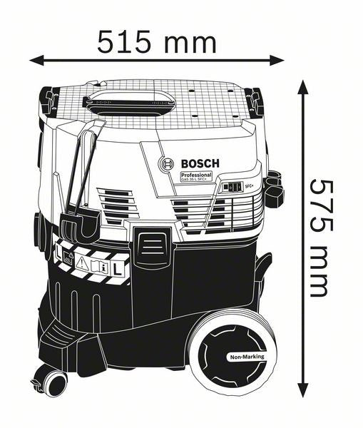 Bosch GAS 35 L SFC+ Professional Black Blue 1200W