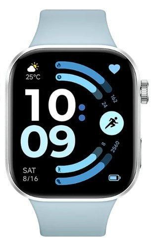 Xiaomi Redmi Watch 6 5.26 cm (2.07 ) AMOLED 46.5 mm Digital 432 x 514 pixels Touchscreen Blue GPS (satellite)