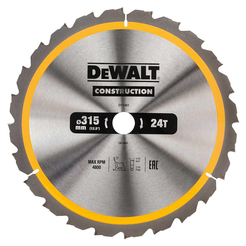 DeWalt Circular Saw Blade 31.5 cm | Model: BD-DT1961