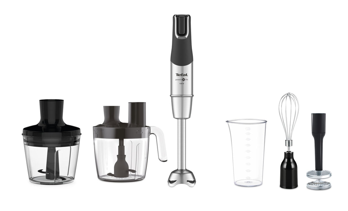 Tefal HB95LD 0.8 L Hand mixer 1200 W Stainless steel  Black