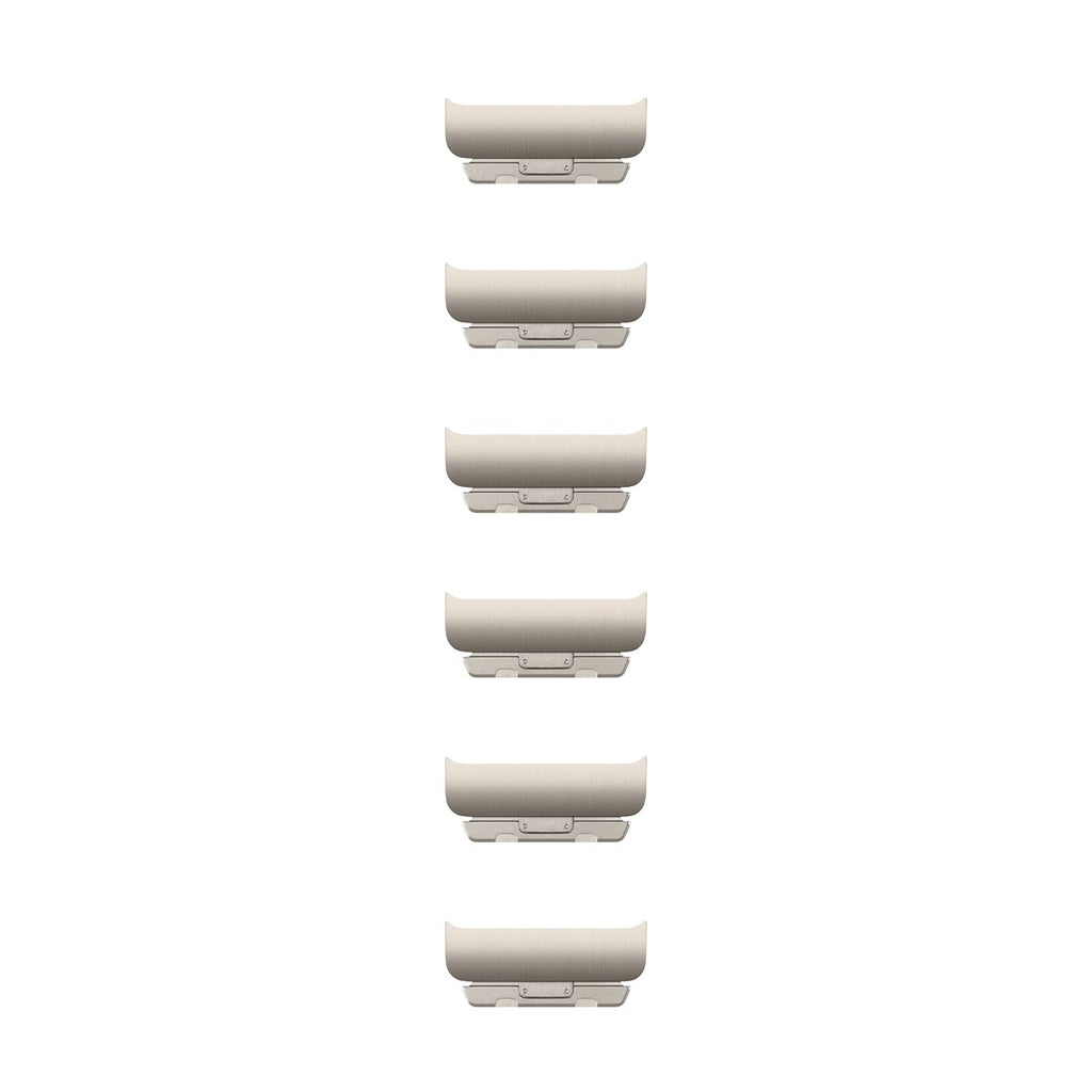 Apple 46 mm Link Bracelet Kit, Stainless Steel, Compatible with 44 mm-49 mm, Model Q601-0GG