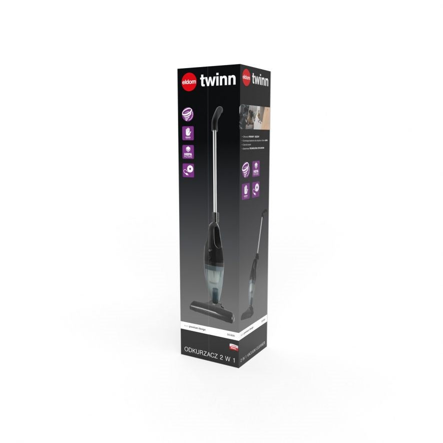 OC600 ELDOM 2in1 Bagless Upright Vacuum Cleaner HEPA