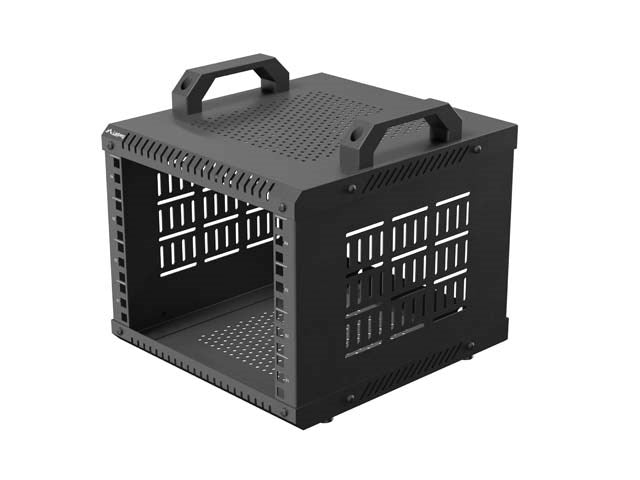 Lanberg Open Rack 10" 4U 280x300 mm Black OR10-2304-B