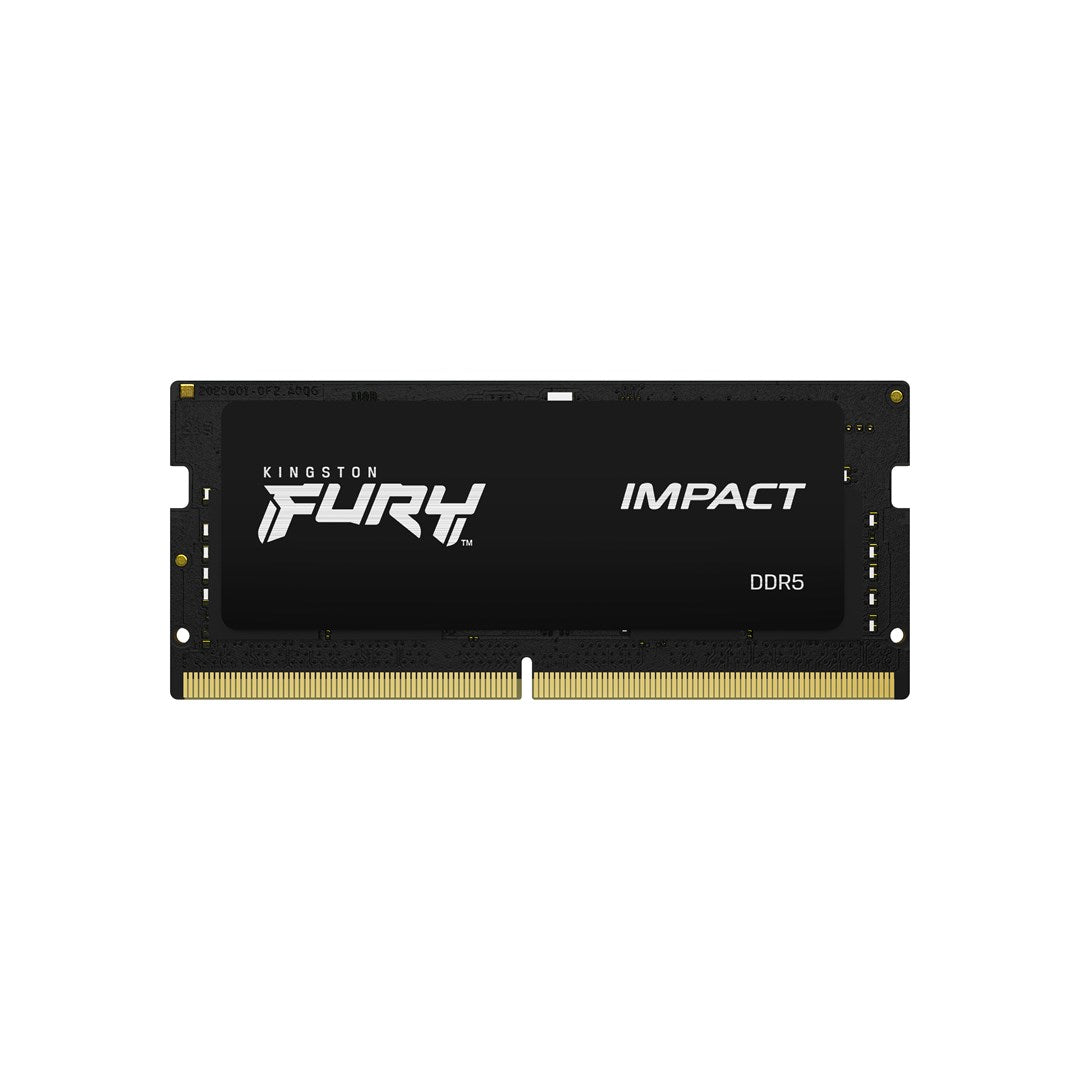 Kingston FURY Impact DDR5 RAM - 32 GB - SODIMM - Intel XMP 3.0 - Dual Channel