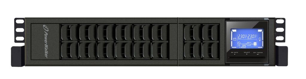 PowerWalker VFI 1000CRM LCD Online UPS 1 kVA 800 W 3 AC Outlets