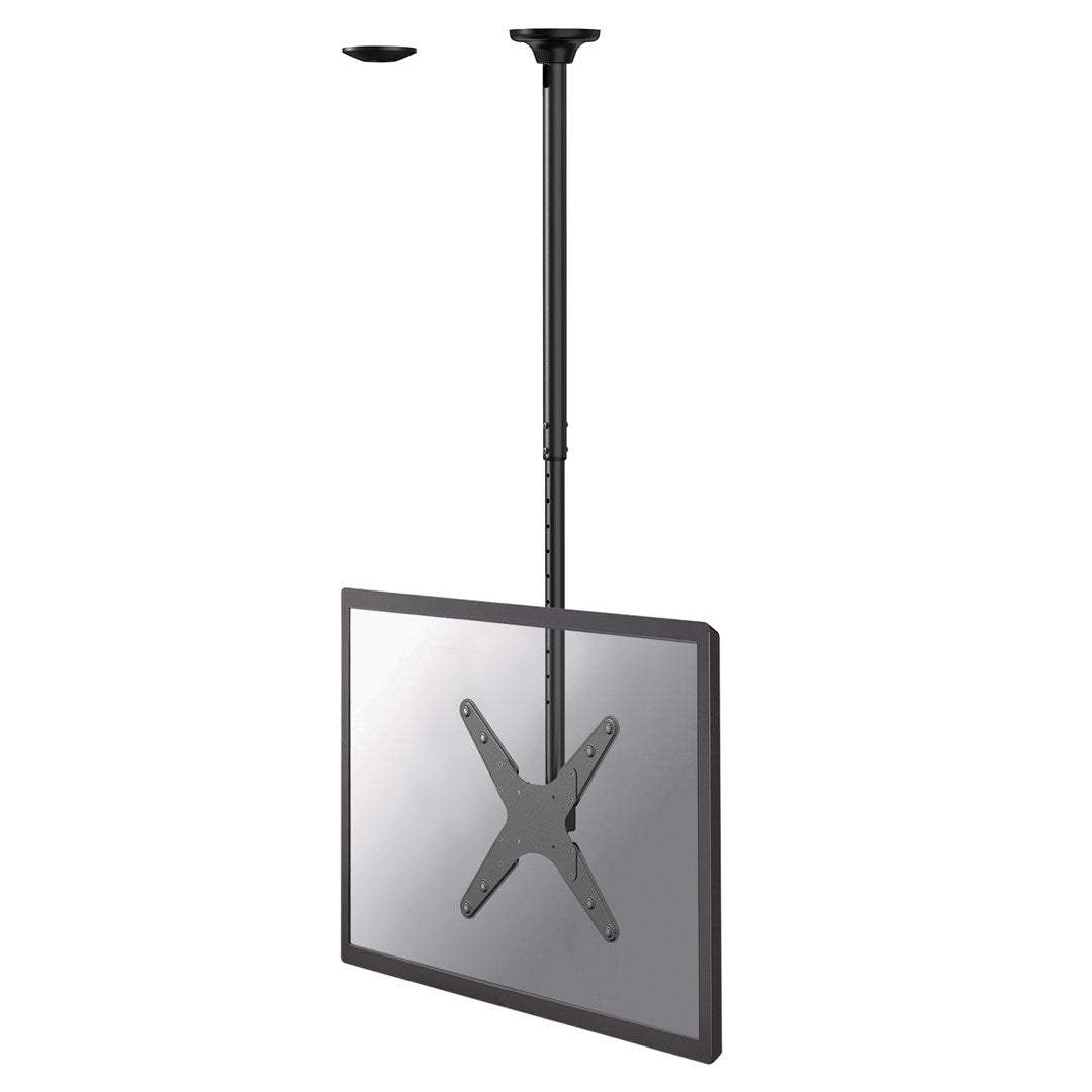 Neomounts FPMA-C340BLACK TV Ceiling Mount - Height Adjustable 81.3 cm - 190.5 cm, Swivel, Rotatable, Tiltable